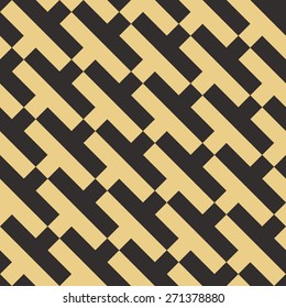 Seamless antique palette op art textile mod pattern vector