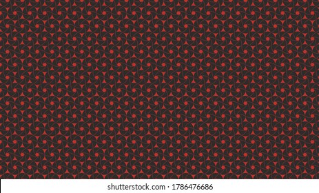 Seamless aperture style vector pattern design.