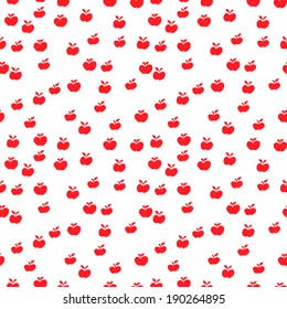 Seamless Apple Pattern (vector)