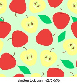 Seamless from apples
