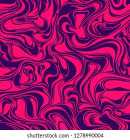 Seamless apttern with marble texture in trendy color. Abstract modern endless texture background. Vector illustration.
