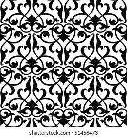 Seamless arabesque background