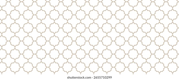 Seamless Arabesque Floral Pattern. Art Deco Style Background. Vector Abstract Flower Texture. pattern background.