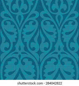 Seamless Arabian Motif Background Pattern