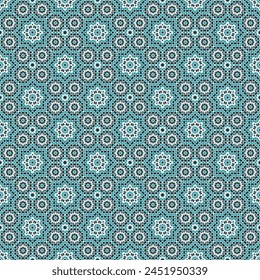 Seamless arabic geometric ornament based on traditional arabic art. Muslim mosaic. Turkish, Arabian tile. Girih style.