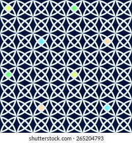 seamless Arabic ornament