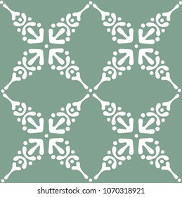 Seamless arabic ornament. Hand draw pattern