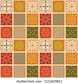 Seamless arabic pattern - based on ottoman traditional ornament