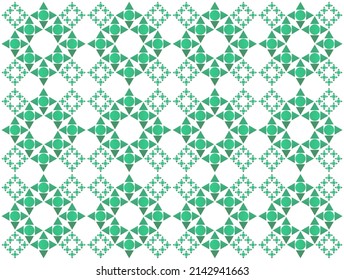 seamless arabic pattern, vector background