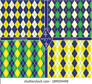 Seamless argyle pattern 