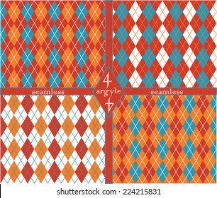 Seamless argyle pattern 
