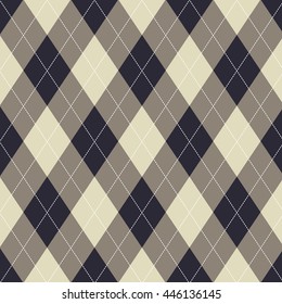 Seamless argyle pattern.