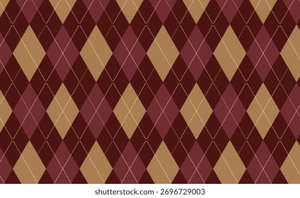 Fundo de padrão de estilo de argila sem emenda. Ilustração vetorial. Cor castanha.