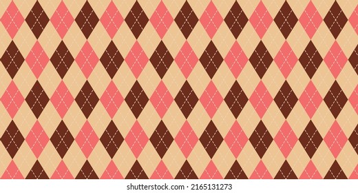 seamless Argyle pattern for banners, cards, flyers, social media wallpapers, etc.