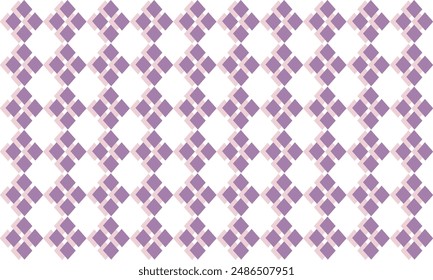 Seamless argyle pattern in purple and pink colors, two tone diamond checkerboard repeat pattern, replete image, design for fabric printing