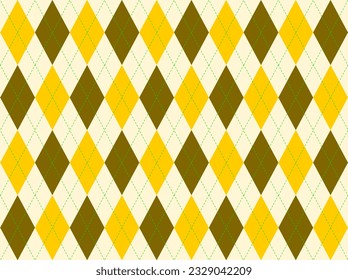 Seamless argyle pattern texture background.