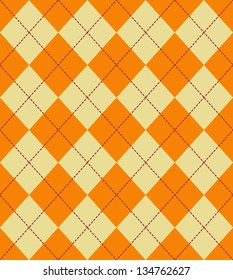 Seamless Argyle Sweater Background