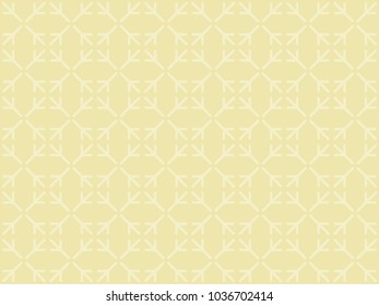 Seamless arrow line pattern vector. Design light cream on cream. Design print for textile, fabric, wallpaper, background. Set 4