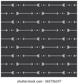 Seamless arrow pattern