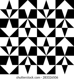 Patrón de flecha sin inconvenientes. Resumen Fondo Monocromo. Textura regular de vectores