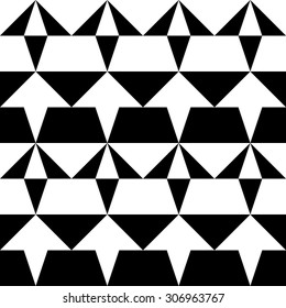 Padrão de seta uniforme. Fundo Monocromático Abstrato. Textura Regular do Vetor