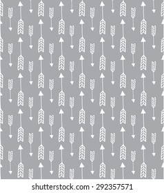 Seamless arrow pattern, background