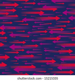 Seamless arrows pattern. Select all the art and drop it into your swatches palette to create an Adobe Illustrator pattern.