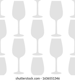 Seamless art abstract background with wine glasses
