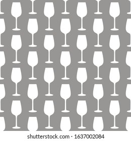 Seamless art abstract background with wine glasses