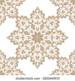 Seamless art abstract ornate pattern
