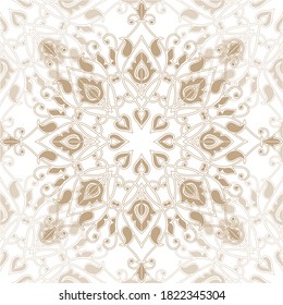 Seamless art abstract ornate pattern