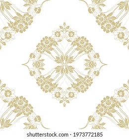 Seamless art abstract ornate pattern