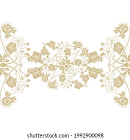 Seamless art abstract ornate pattern