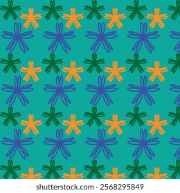 seamless art color design pattern