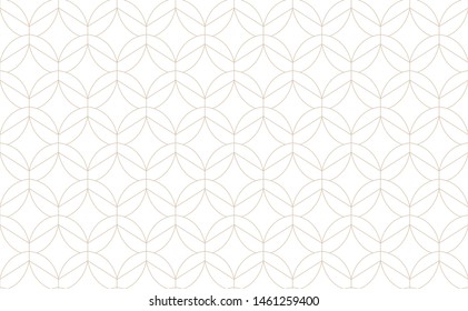 Seamless art deco abstract pattern. Geometric modern background. Vector illustration.