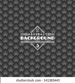 seamless art deco background with label