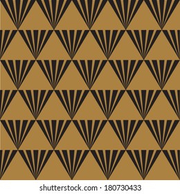 Seamless Art Deco background texture pattern