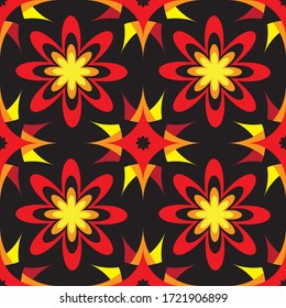 Seamless Art Deco Design Pattern