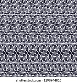 Seamless Art Deco feather pattern