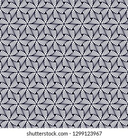 Seamless Art Deco feather pattern