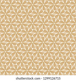 Seamless Art Deco feather pattern
