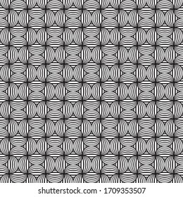 Seamless Art Deco Japanese pattern background