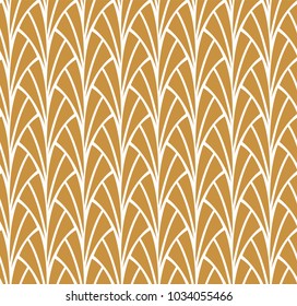 Seamless Art Deco Pattern. Stylish antique background.