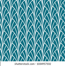 Seamless Art Deco Pattern. Stylish antique background.