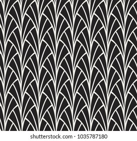 Seamless Art Deco Pattern. Stylish antique background.