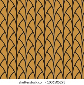 Seamless Art Deco Pattern. Stylish antique background.