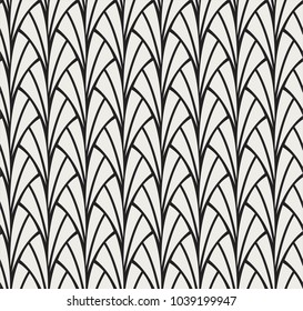 Seamless Art Deco Pattern. Stylish antique background.