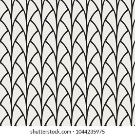 Seamless Art Deco Pattern. Stylish antique background.