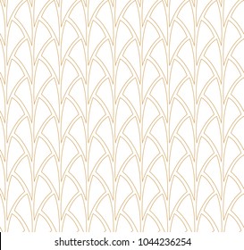 Seamless Art Deco Pattern. Stylish antique background.