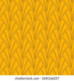 Seamless Art Deco Pattern. Stylish antique background.
